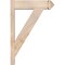 Ekena Millwork Traditional Smooth Arts and Crafts Outlooker, Douglas Fir, 5 1/2"W x 18"D x 26"H OUT06X18X26TRA03SDF - alternate 4